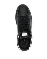 Baskets basses en cuir noires Philipp Plein