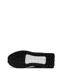 Baskets basses en cuir noires Fila