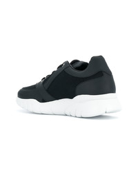 Baskets basses en cuir noires Philipp Plein