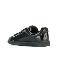 Baskets basses en cuir noires Kenzo