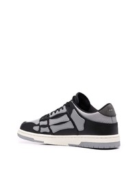 Baskets basses en cuir noires Amiri