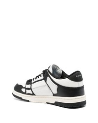 Baskets basses en cuir noires Amiri