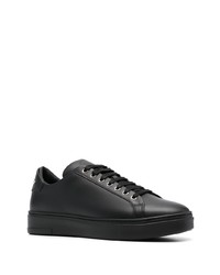 Baskets basses en cuir noires Philipp Plein