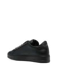 Baskets basses en cuir noires Philipp Plein