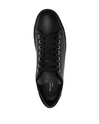 Baskets basses en cuir noires Philipp Plein