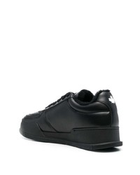 Baskets basses en cuir noires DSQUARED2