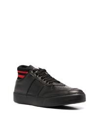 Baskets basses en cuir noires Gcds