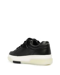 Baskets basses en cuir noires Amiri