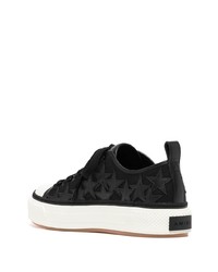 Baskets basses en cuir noires Amiri