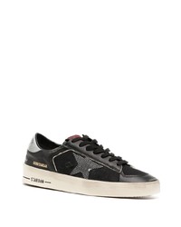 Baskets basses en cuir noires Golden Goose