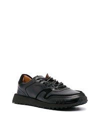 Baskets basses en cuir noires Buttero