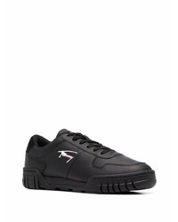 Baskets basses en cuir noires Tommy Hilfiger