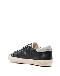 Baskets basses en cuir noires Golden Goose