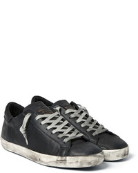 Baskets basses en cuir noires Golden Goose Deluxe Brand