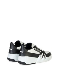 Baskets basses en cuir noires Giuseppe Zanotti