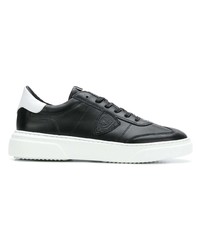 Baskets basses en cuir noires Philippe Model