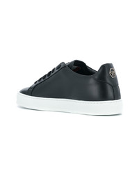 Baskets basses en cuir noires Philipp Plein