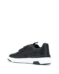 Baskets basses en cuir noires Givenchy