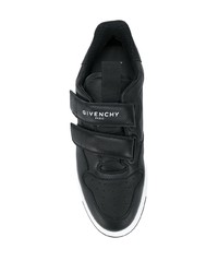 Baskets basses en cuir noires Givenchy