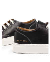 Baskets basses en cuir noires Common Projects