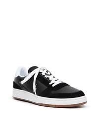 Baskets basses en cuir noires Polo Ralph Lauren