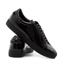 Baskets basses en cuir noires Givenchy