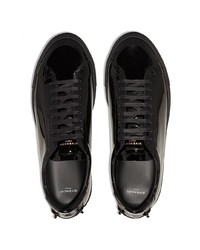 Baskets basses en cuir noires Givenchy