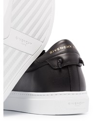 Baskets basses en cuir noires Givenchy