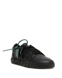 Baskets basses en cuir noires Off-White