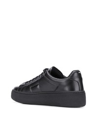 Baskets basses en cuir noires Maison Margiela