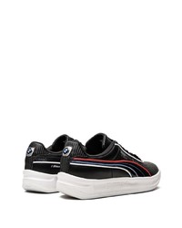 Baskets basses en cuir noires Puma