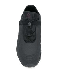 Baskets basses en cuir noires Reebok