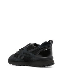 Baskets basses en cuir noires Reebok