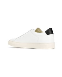 Baskets basses en cuir ornées blanches Common Projects