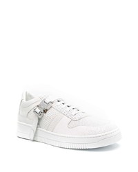 Baskets basses en cuir ornées blanches 1017 Alyx 9Sm