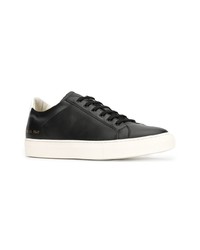 Baskets basses en cuir ornées noires Common Projects