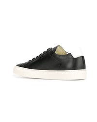 Baskets basses en cuir ornées noires Common Projects