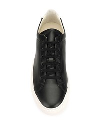 Baskets basses en cuir ornées noires Common Projects