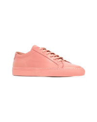 Baskets basses en cuir roses Common Projects