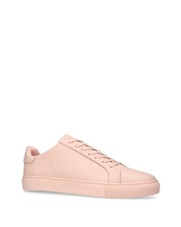 Baskets basses en cuir roses Kurt Geiger London