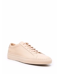 Baskets basses en cuir roses Common Projects