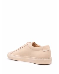 Baskets basses en cuir roses Common Projects