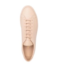 Baskets basses en cuir roses Common Projects