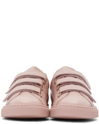 Baskets basses en cuir roses Common Projects