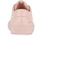 Baskets basses en cuir roses Common Projects