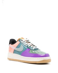 Baskets basses en cuir vert menthe Nike