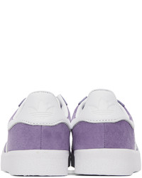 Baskets basses en cuir violet clair adidas Originals