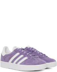 Baskets basses en cuir violet clair adidas Originals