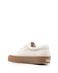 Baskets basses en daim beiges Vans