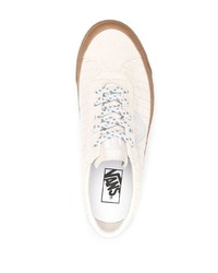 Baskets basses en daim beiges Vans